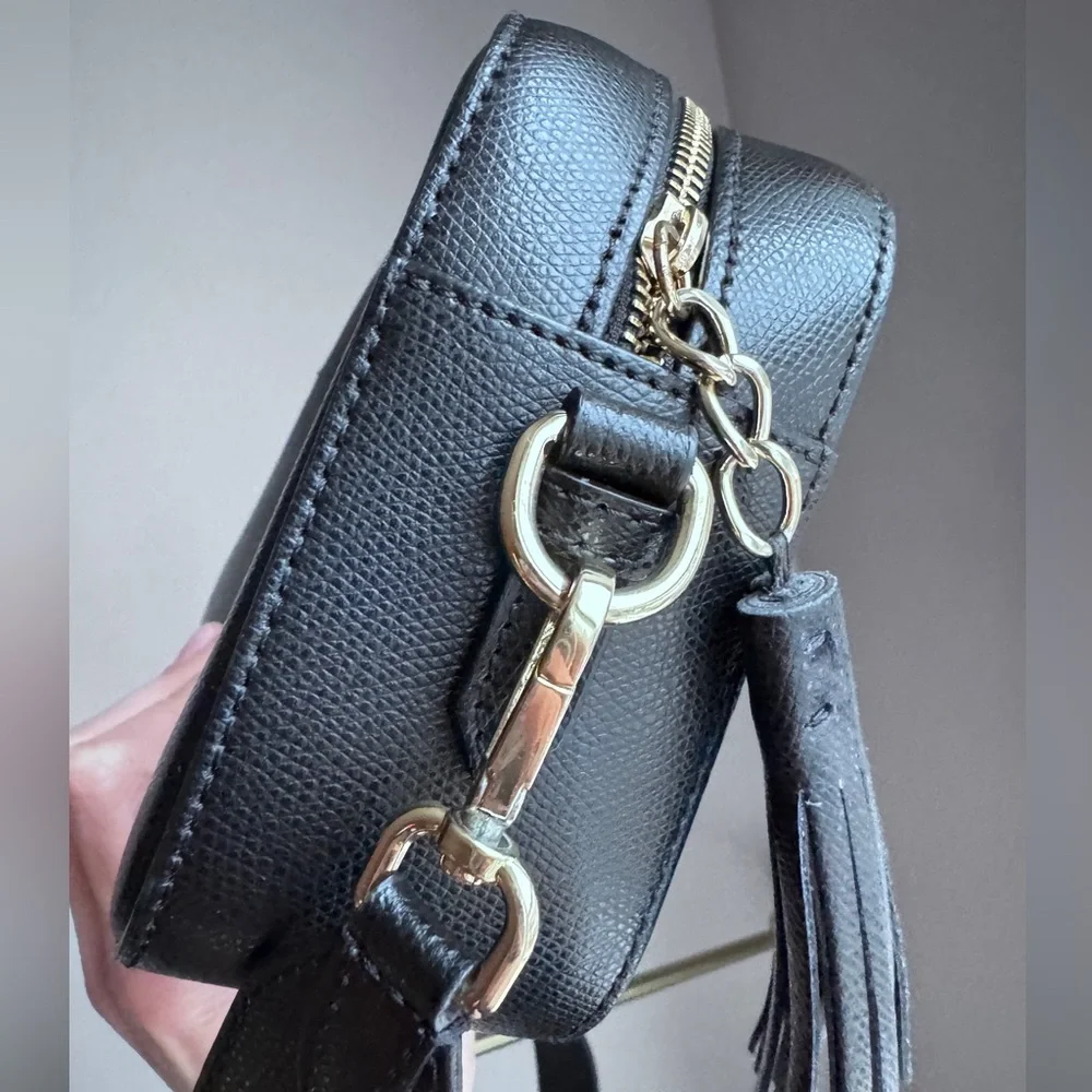 VALENTINO Crossbody Leather Black Authentic Bag - Picture 13 of 17